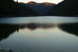 Lake Chalice at dawn