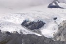 Close up of Park Pass Glacier