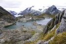 Lakelet in the Humboldt Mountains - Mt.Aspiring NP NZ.
