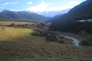 On a Terrace looking at Anne River