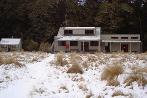 Winter at Iris Burn Hut