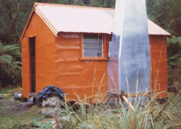 Rapid Creek hut  May 1975