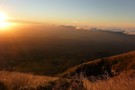 Sunrise over the Taranaki plains