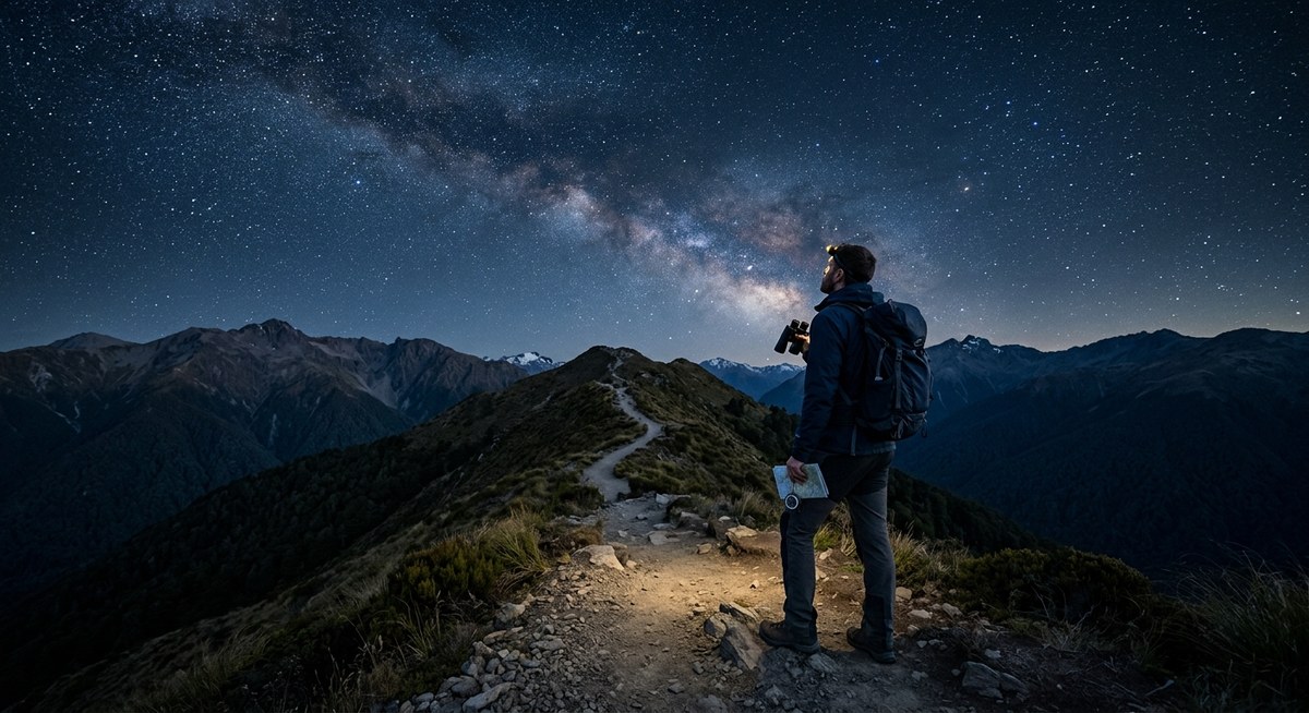 Is Your Trail Ready for Stargazing? How to Choose a Night Hiking Route